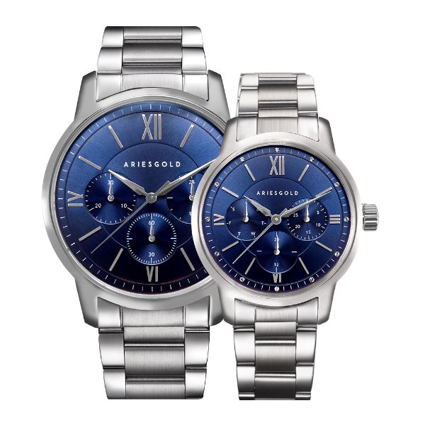 ARIES GOLD ETERNAL G 1027 & L 1028 S-BU COUPLE'S SET